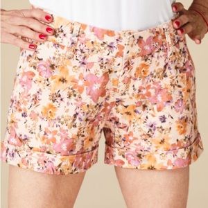 DEAR JOHN Hampton In The Garden Womens Mid Rise Cuffed Shorts Size 29 NWT